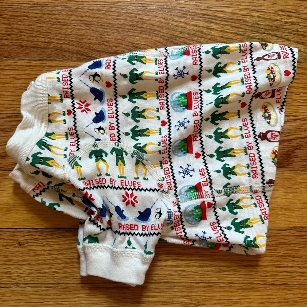 Hanna Andersson Elf movie dog pajamas